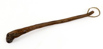 Lot 221 - An Australian Aboriginal Boomerang, with stone...