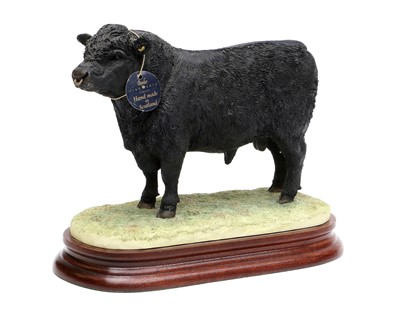 Lot 95 - Border Fine Arts 'Welsh Black Bull', model No....