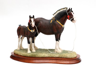 Lot 21 - Border Fine Arts 'Champion Mare and Foal'...