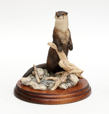 Lot 100 - Border Fine Arts Otter Groups Comprising:...