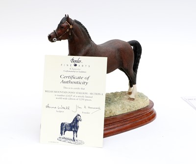 Lot 57 - Border Fine Arts 'Welsh Mountain Pony' (Style...