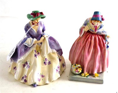 Lot 306 - Two Royal Doulton figures - Griselda, HN1993 and Miss Fortune, HN1897