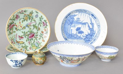 Lot 146 - An 18th-century Delft Blue and White Plate,...