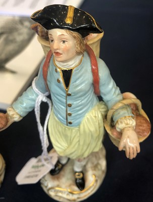 Lot 52 - A Meissen Porcelain Figure of a Peepshow Man,...