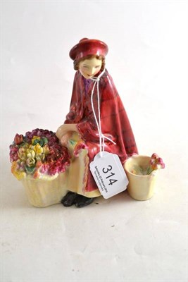 Lot 314 - Royal Doulton figure 'Bonnie Lassie', HN1626