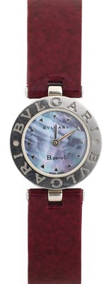 Lot 2188 - Bulgari: A Lady's Stainless Steel Wristwatch,...