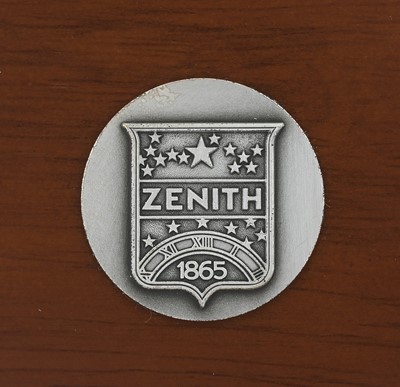 Lot 2162 - Zenith: A Stainless Steel Rectangular...