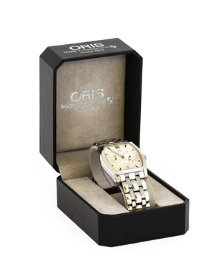 Lot 2285 - Oris: A Stainless Steel Automatic Calendar...