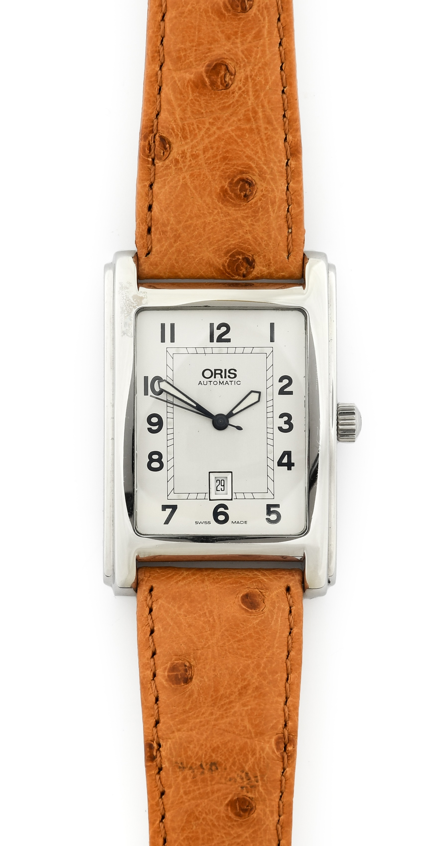 Lot 2272 Oris A Stainless Steel Rectangular