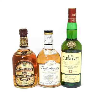 Lot 2259 - The Glenlivet 12 Year Old Single Malt Scotch...