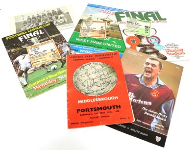 Lot 9 - West Ham Related Items