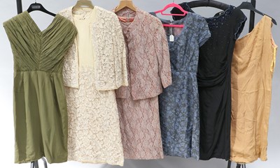 Lot 2040 - Circa 1950s Suits and Cocktail Dresses,...