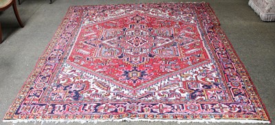 Lot 1011 - Heriz Carpet North West Iran, circa 1960 The...