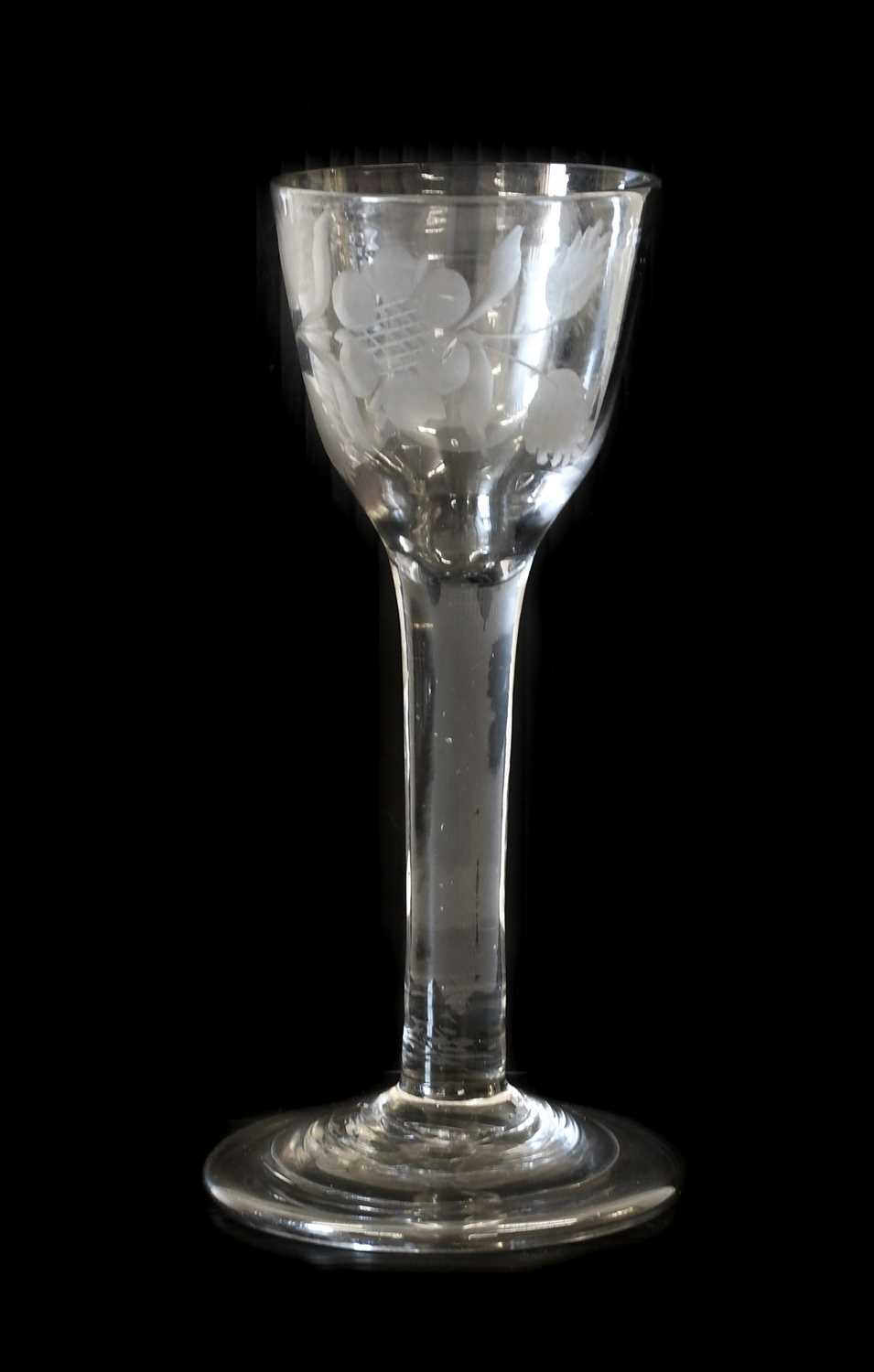 Lot 3 - A Wine Glass of Jacobite Significance, circa...