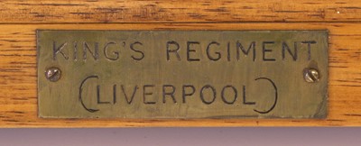 Lot 29 - The King's Regiment (Liverpool) - a Collection...