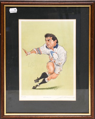 Lot 19 - John Ireland Signed Rugby Union Prints