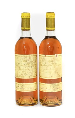 Lot 2035 - Château d' Yquem Lur Saluces 1983 (two bottles)
