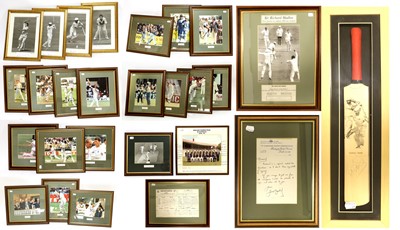 Lot 25 - Cricket Related Photographs