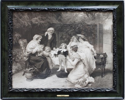 Lot 1054 - Five Victorian mezzotints