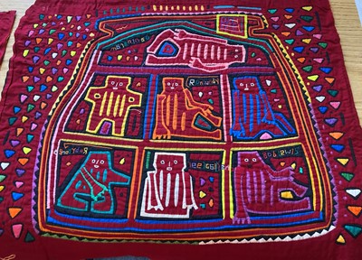 Lot 2158 - Collection of 20th Century Molas from San Blas...