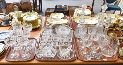 Lot 144 - Set of Six Waterford Wine Glasses, etc