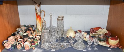 Lot 209 - A Quantity of Assorted Pottery and Glassware,...
