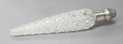 Lot 55 - A Victorian Silver-Mounted Cut-Glass...