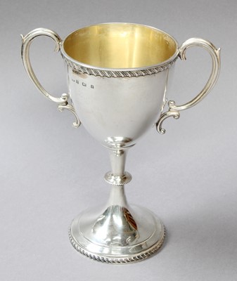 Lot 5 - An Edward VII Silver Two-Handled Cup, Maker's...
