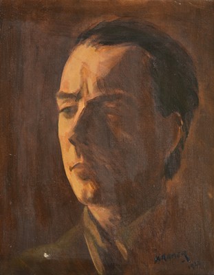 Lot 107 - Jacob Kramer (1892-1962) Head and shoulders...