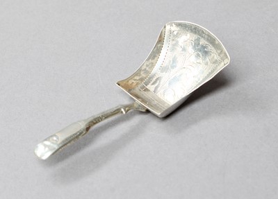 Lot 53 - A George III Silver Caddy-Spoon, Maker's Mark,...