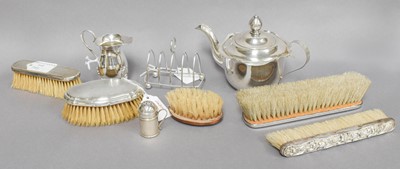Lot 90 - A Collection of Assorted Silver, including a...
