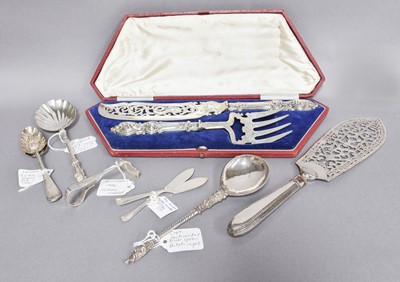 Lot 91 - A Collection of Assorted Silver and Silver...
