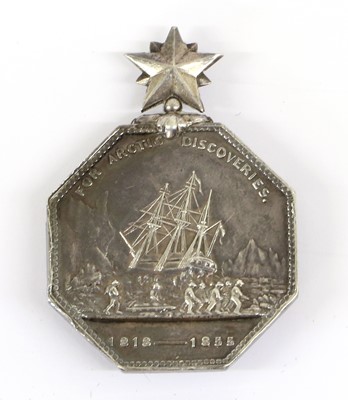 Lot 18 - An Arctic Medal 1857, un-named as issued, but...