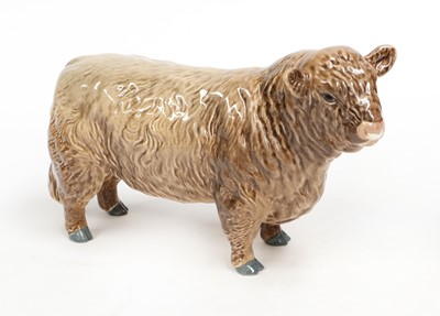 Lot 144 - Beswick Galloway Bull- Silver Dunn, model No....