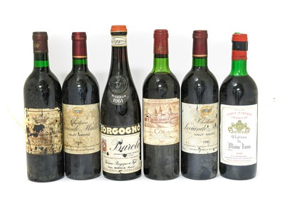 Lot 2127 - A Mixed Parcel Of Wine, to include Château...