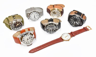 Lot 320 - A Selection of Wristwatches including, a...