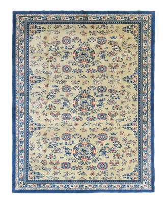 Lot 639 - Chinese Carpet, 20th century The ivory ground...