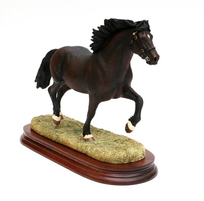 Lot 56 - Border Fine Arts 'Welsh Cob Stallion', model...