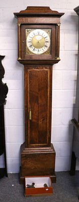 Lot 1286 - A Thirty-Hour Longcase Clock, signed Wm...