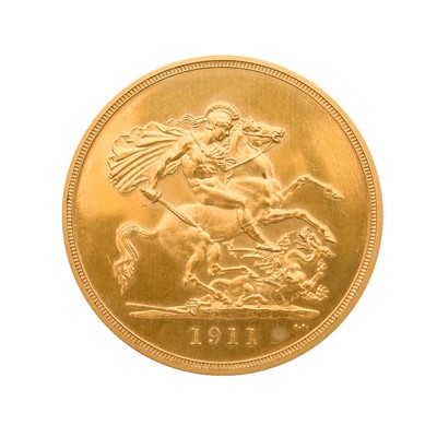 Lot 170 - George V, 'Long' Gold Coronation Proof Set...