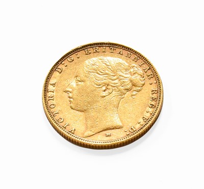 Lot 216 - A Sovereign Dated 1885