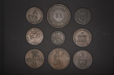Lot 53 - Mixed Bronze Coins and Tokens, British and...