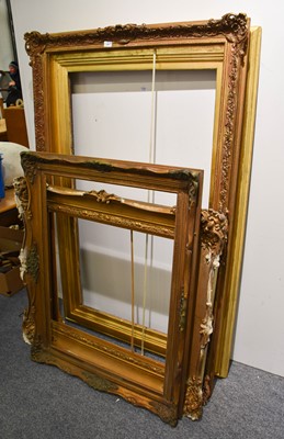 Lot 1087 - A 19th Century Moulded Rectangular Large Gilt...