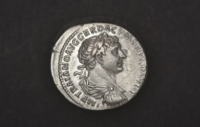 Lot 19 - Roman, Trajan Denarius, AD 98-117, (3.15g,...