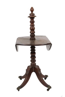 Lot 1354 - A George IV Mahogany Dropleaf Dumb Waiter, 2nd...