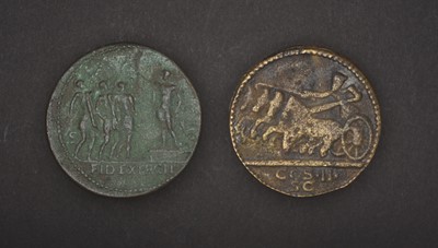 Lot 40 - 2 x Paduan Medallions, comprising: Roman...