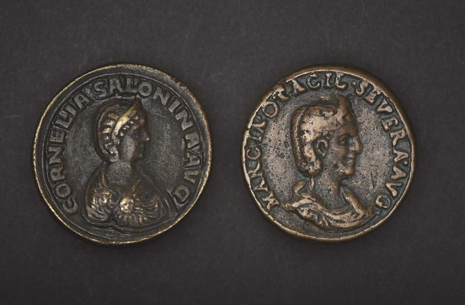 Lot 41 - 2 x Paduan Medallions, comprising: Roman...