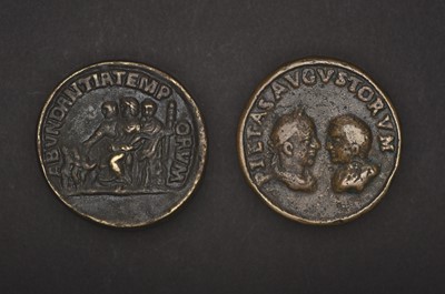 Lot 41 - 2 x Paduan Medallions, comprising: Roman...