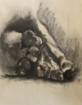 Lot 1082 - Circle of Michael Leonard (Contemporary) Feet...