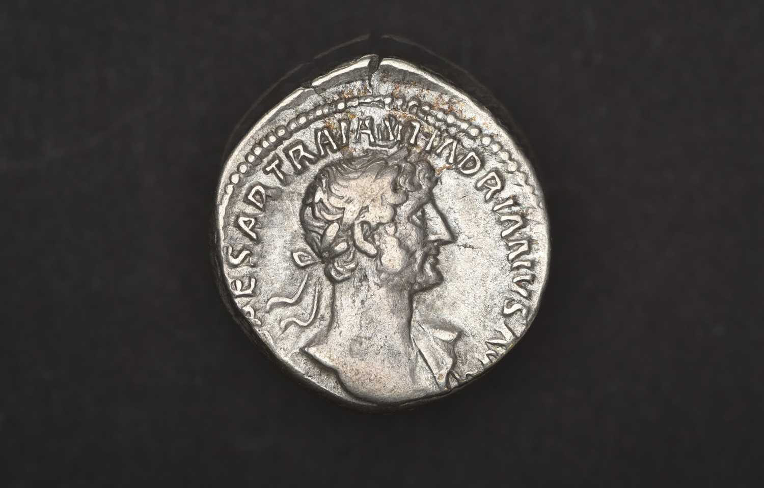 Lot 22 - Roman, Hadrian Denarius, 118 AD, (3.19g), obv....